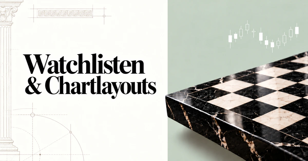 Watchlisten und Chartlayouts